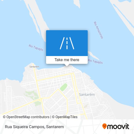 Rua Siqueira Campos map