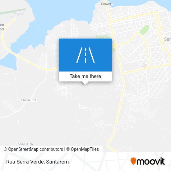 Rua Serra Verde map