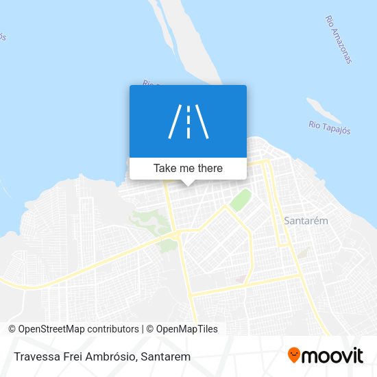 Travessa Frei Ambrósio map