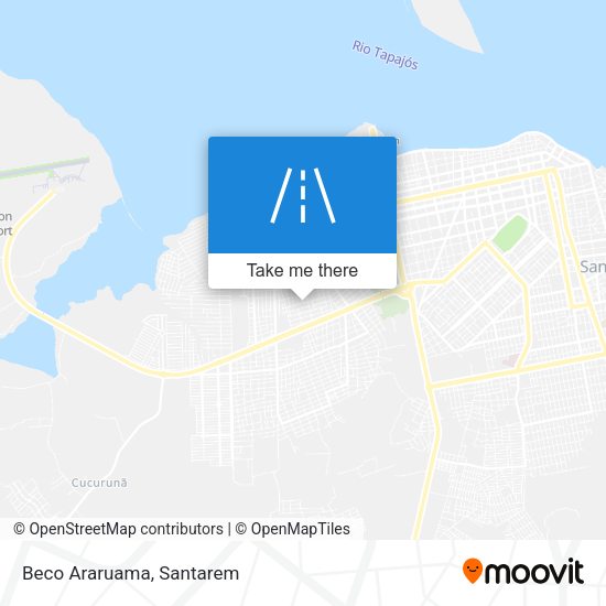 Beco Araruama map
