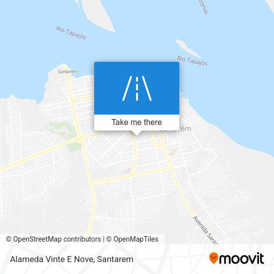 Alameda Vinte E Nove map