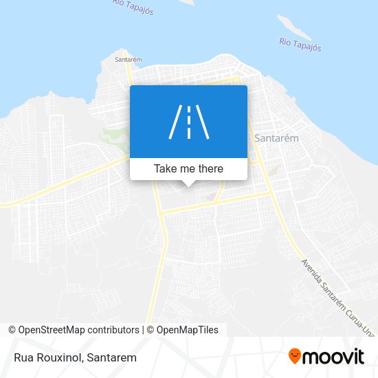Rua Rouxinol map