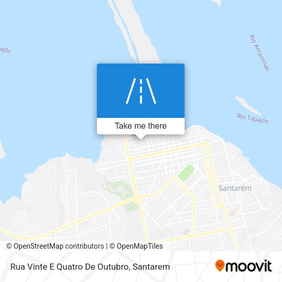 Rua Vinte E Quatro De Outubro map
