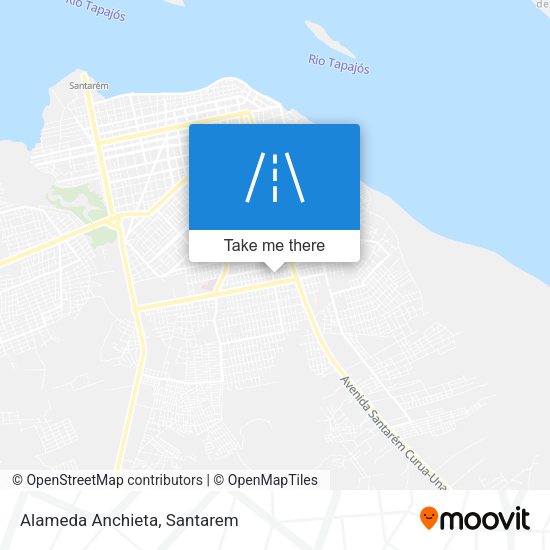 Alameda Anchieta map