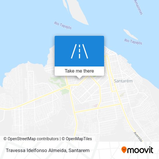 Travessa Idelfonso Almeida map