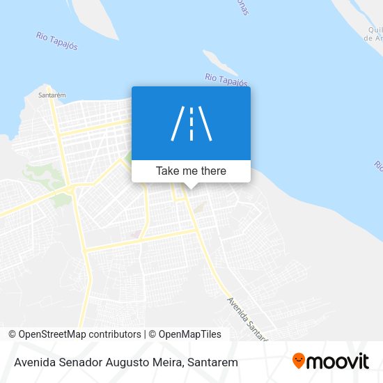 Avenida Senador Augusto Meira map