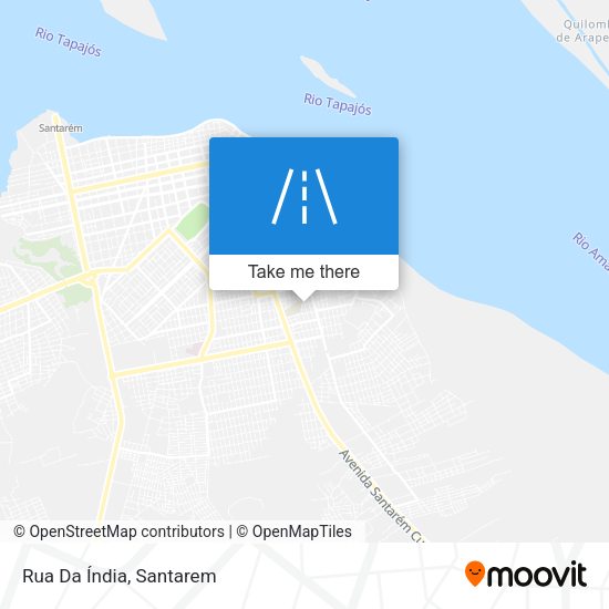 Rua Da Índia map