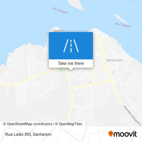 Rua Leão XIII map