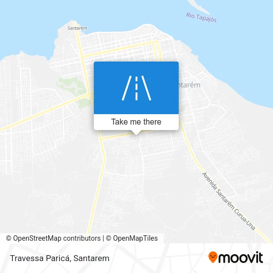 Travessa Paricá map