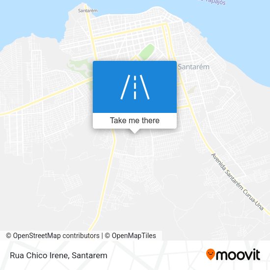 Rua Chico Irene map