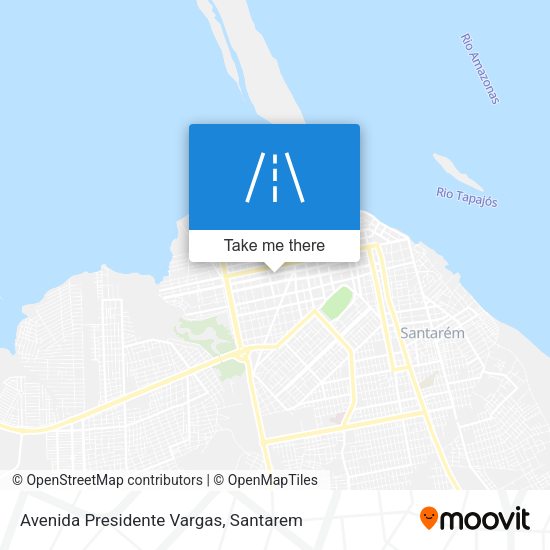 Avenida Presidente Vargas map