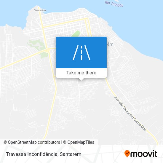 Travessa Inconfidência map