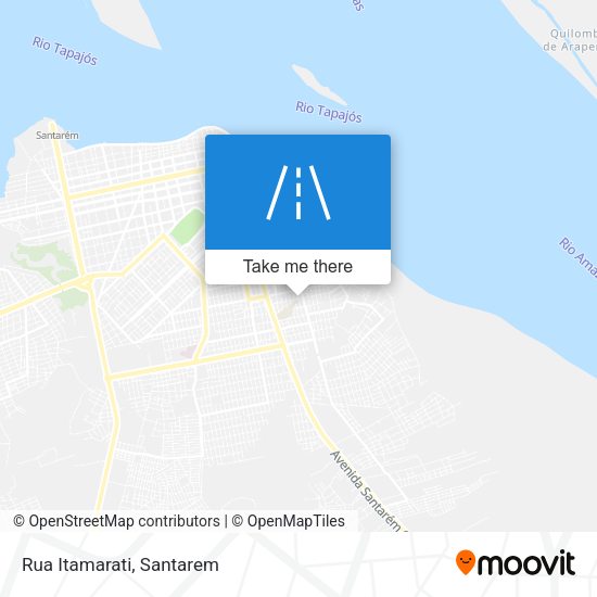 Rua Itamarati map
