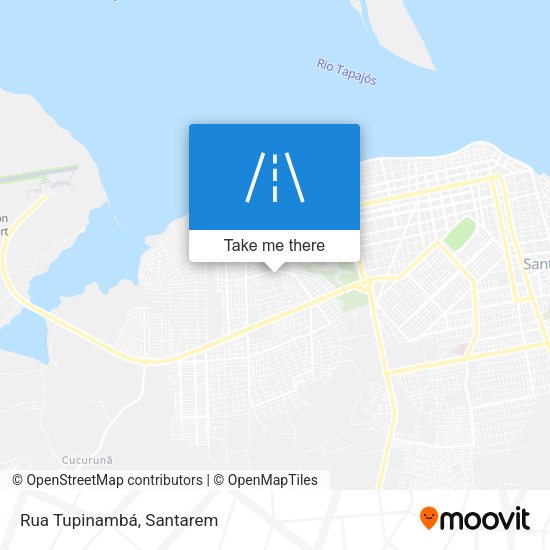 Rua Tupinambá map