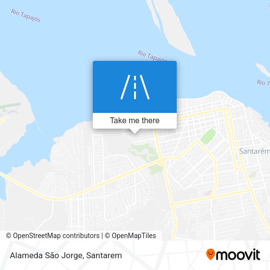 Alameda São Jorge map