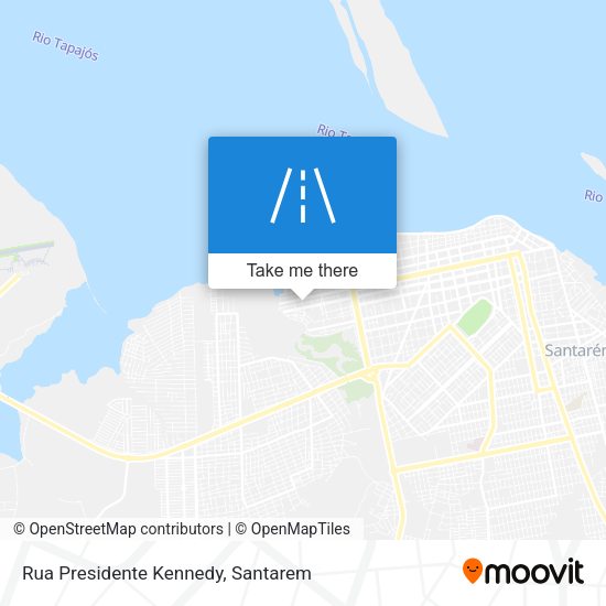 Rua Presidente Kennedy map