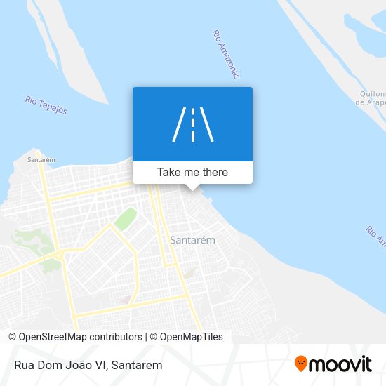 Rua Dom João VI map