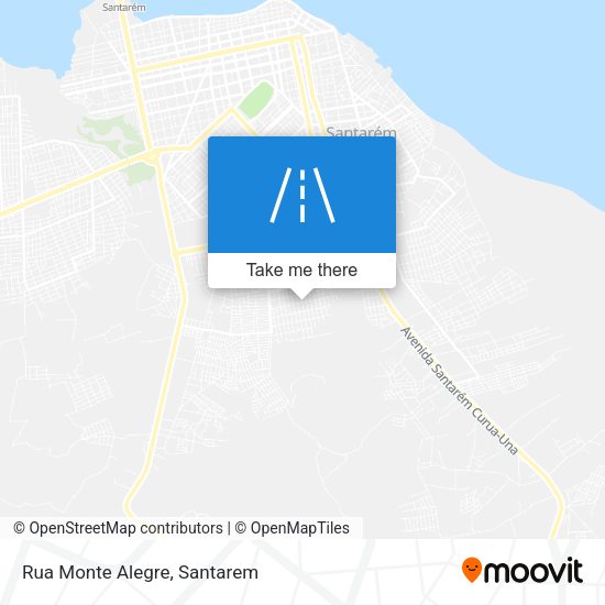 Rua Monte Alegre map