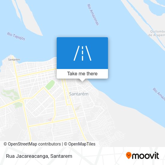 Rua Jacareacanga map