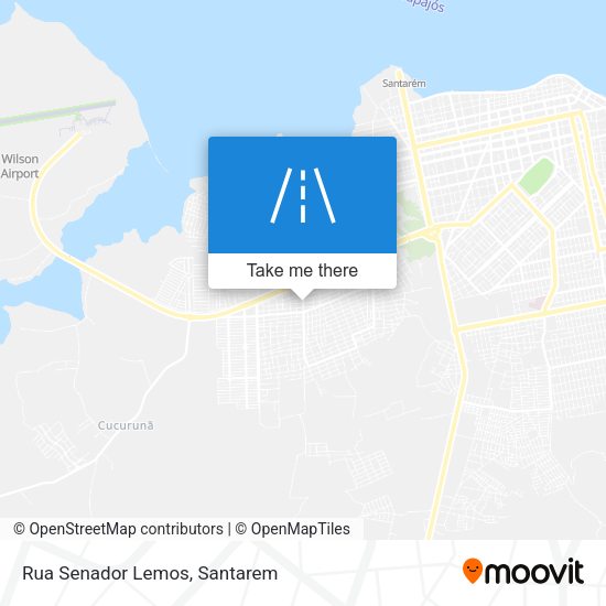 Rua Senador Lemos map