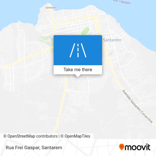 Rua Frei Gaspar map