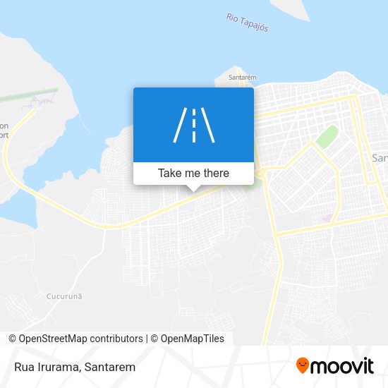 Rua Irurama map