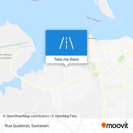 Rua Quatorze map