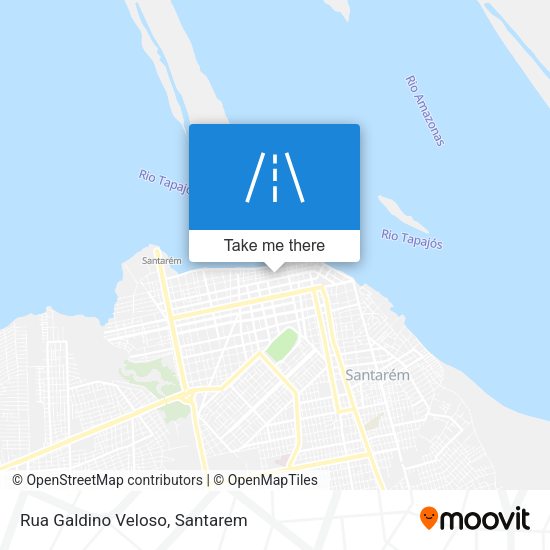 Rua Galdino Veloso map
