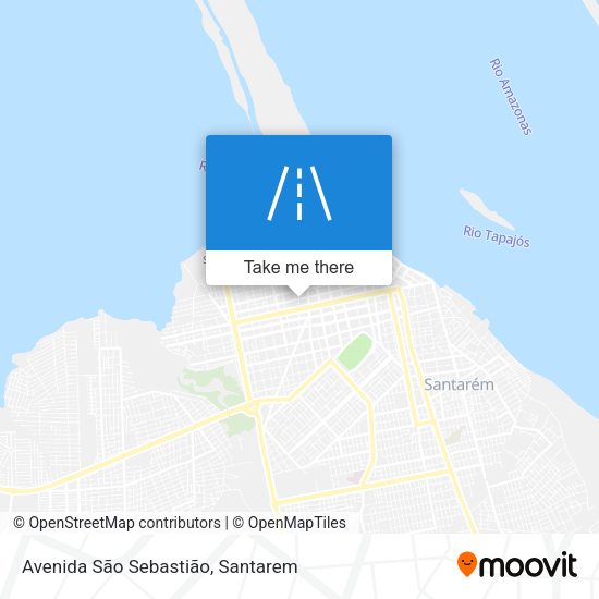 Avenida São Sebastião map