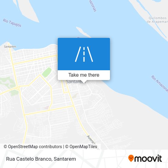 Rua Castelo Branco map