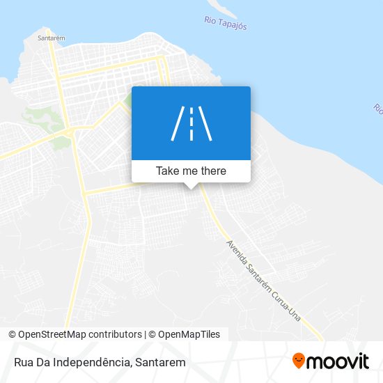 Mapa Rua Da Independência