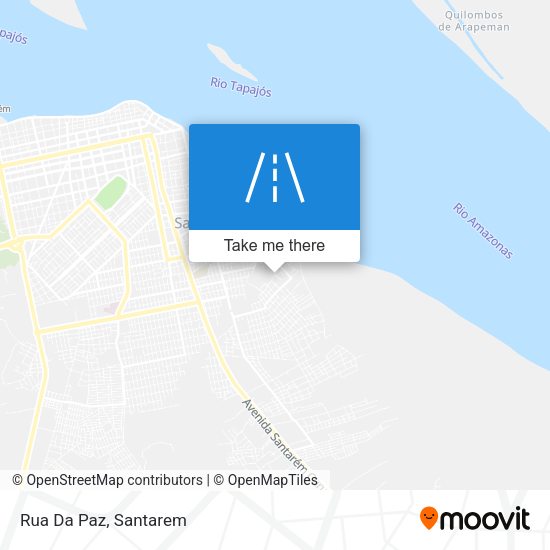 Rua Da Paz map