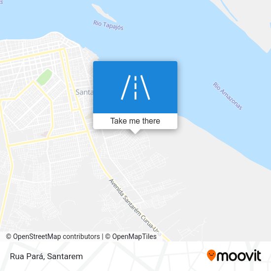 Rua Pará map