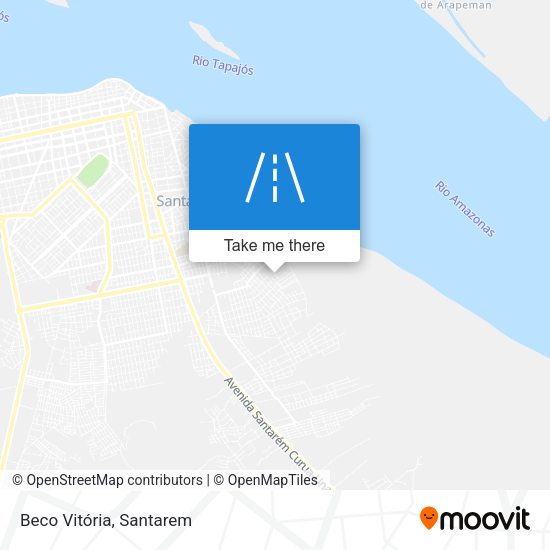 Beco Vitória map