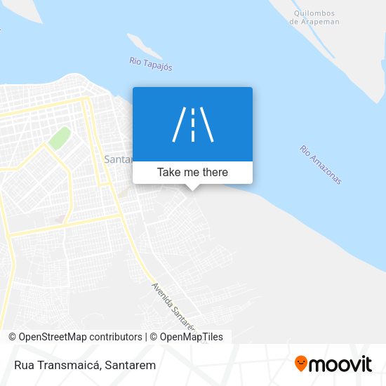 Rua Transmaicá map