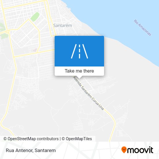 Rua Antenor map
