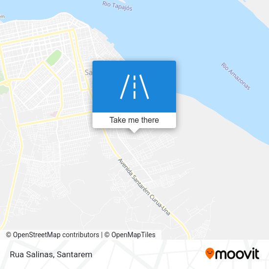 Rua Salinas map