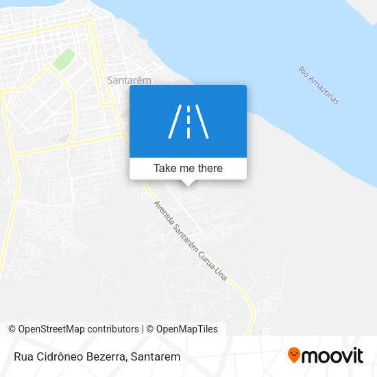 Rua Cidrôneo Bezerra map