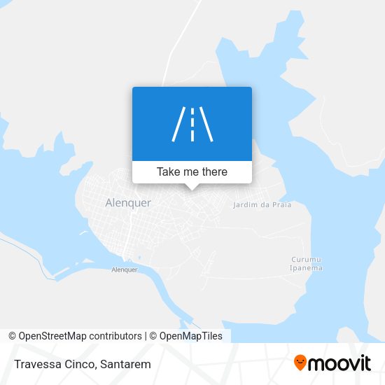 Travessa Cinco map