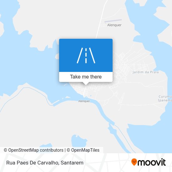Rua Paes De Carvalho map