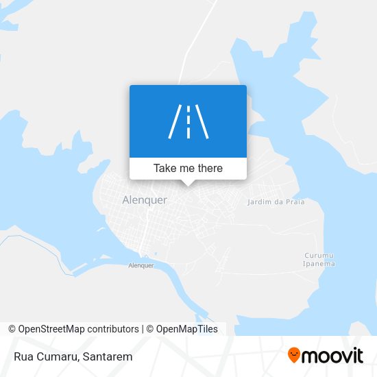 Rua Cumaru map