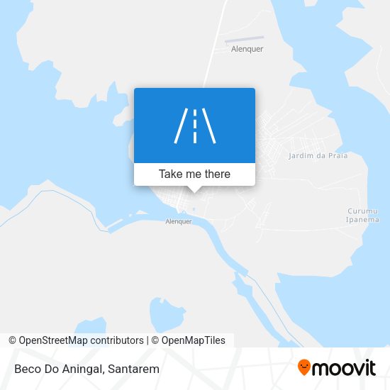 Beco Do Aningal map