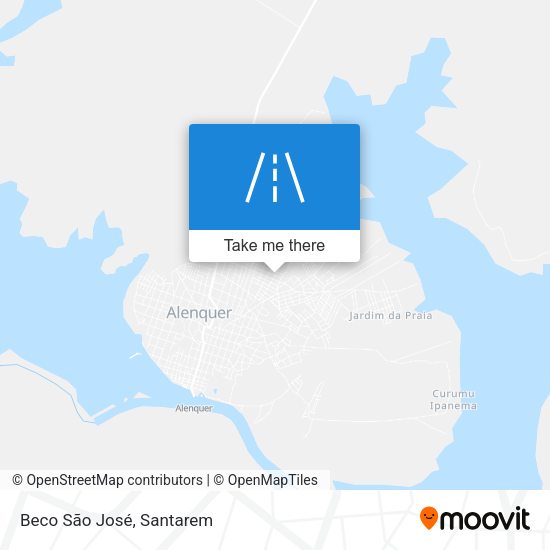 Beco São José map