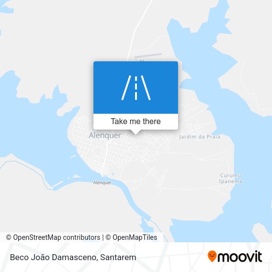 Beco João Damasceno map