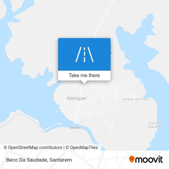 Beco Da Saudade map