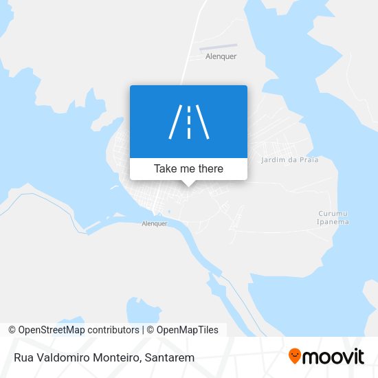 Rua Valdomiro Monteiro map