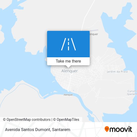 Avenida Santos Dumont map