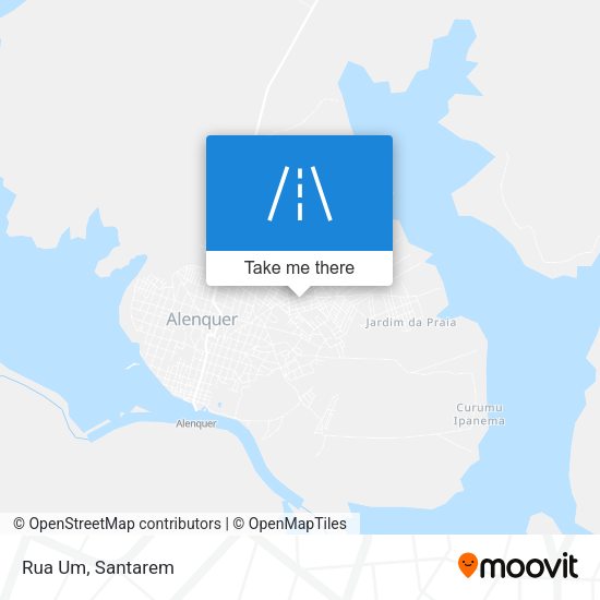 Rua Um map
