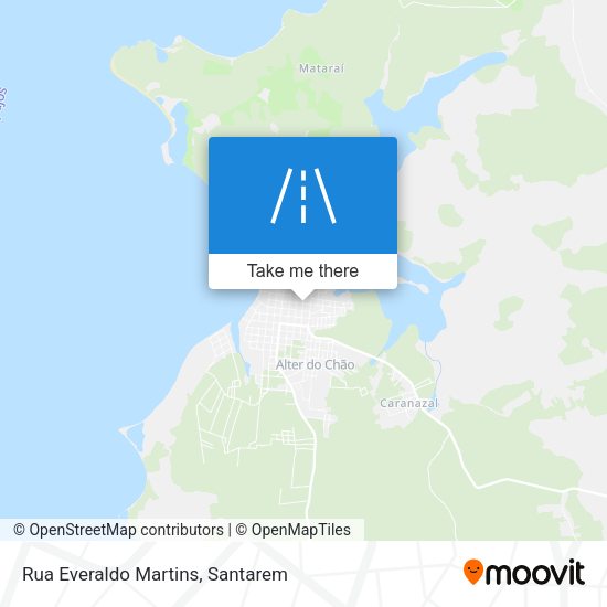 Rua Everaldo Martins map