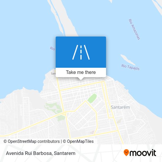 Avenida Rui Barbosa map
